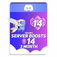 بوست سيرفر ديسكورد – 14 بوست لمدة 3 أشهر